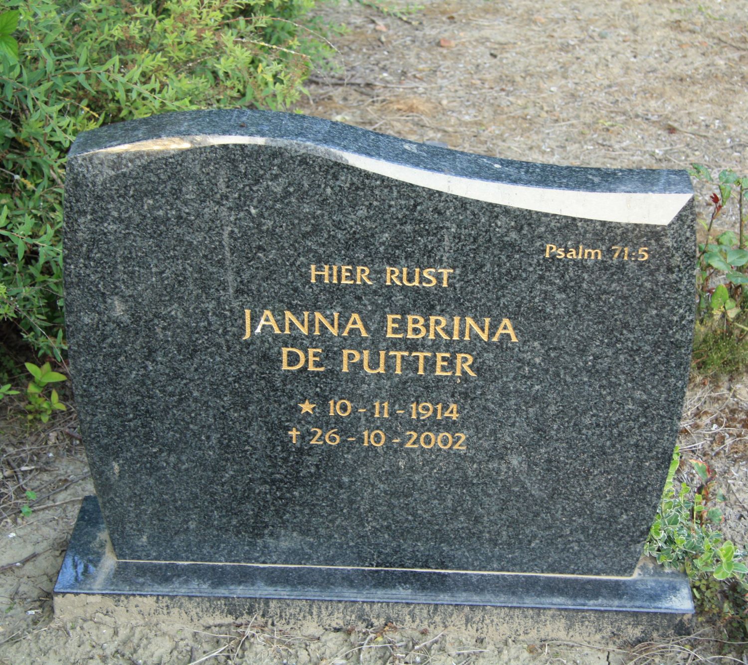 Janna Ebrina de Putter